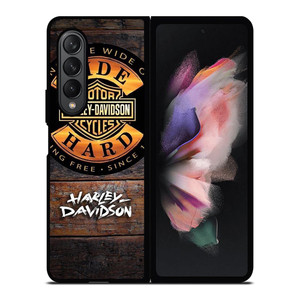 HARLEY DAVIDSON RIDING FREE 1903 Samsung Galaxy Z Fold 3 Case Cover