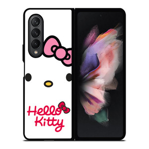 HELLO KITTY FLAT CUTE Samsung Galaxy Z Fold 3 Case Cover
