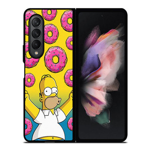HOMER SIMPSONS DOUGHNUT Samsung Galaxy Z Fold 3 Case Cover