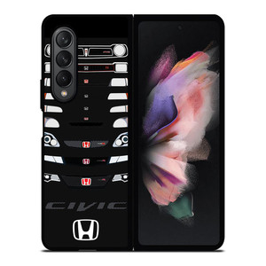 HONDA CIVIC GRILL REVOLUTION Samsung Galaxy Z Fold 3 Case Cover