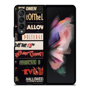 HORROR MOVIES VHS COLLECTION Samsung Galaxy Z Fold 3 Case Cover