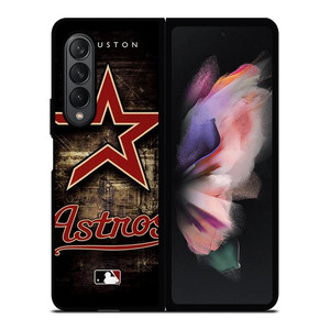 HOUSTON ASTROS STAR ICON Samsung Galaxy Z Fold 3 Case Cover HOUSTON ASTROS STAR ICON Samsung Galaxy Z Fold 3 Case Cover
