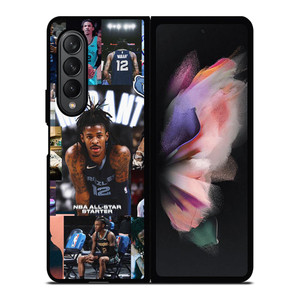 JA MORANT MEMPHIS GRIZZLIES COLLAGE Samsung Galaxy Z Fold 3 Case Cover