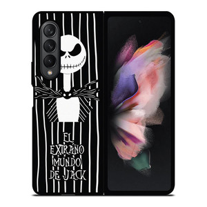 JACK SKELLINGTON NIGHTMARE BEFORE CHRISTMAS CARTOON Samsung Galaxy Z Fold 3 Case Cover