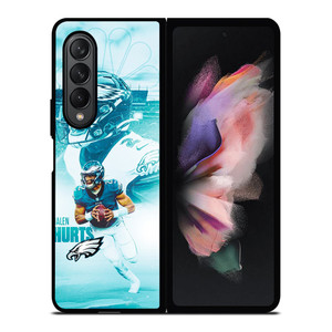 JALEN HURTS PHILADELPHIA EAGLES FOOTBALL Samsung Galaxy Z Fold 3 Case Cover