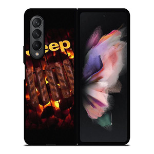 JEEP BURNING LOGO Samsung Galaxy Z Fold 3 Case Cover