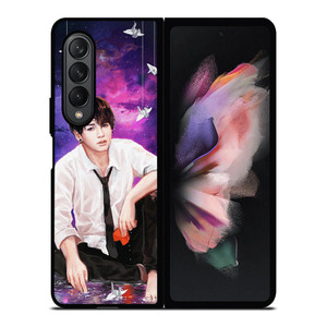 JEON JUNGKOOK BTS ANIME ART Samsung Galaxy Z Fold 3 Case Cover