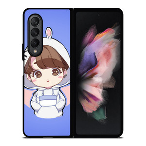 JUNGKOOK BTS KAWAI Samsung Galaxy Z Fold 3 Case Cover