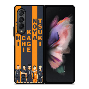 KARASUNO VOLLEYBALL TEAM HAIKYUU Samsung Galaxy Z Fold 3 Case Cover KARASUNO VOLLEYBALL TEAM HAIKYUU Samsung Galaxy Z Fold 3 Case Cover