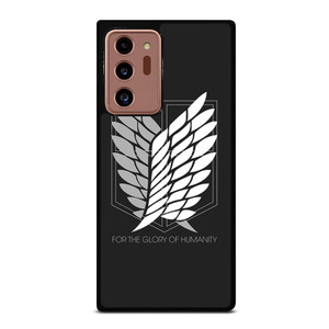 WINGS OF FREEDOM ATTACK ON TITANS HUMANITY SYMBOL Samsung Galaxy Note 20 Ultra Case Cover WINGS OF FREEDOM ATTACK ON TITANS HUMANITY SYMBOL Samsung Galaxy Note 20 Ultra Case Cover