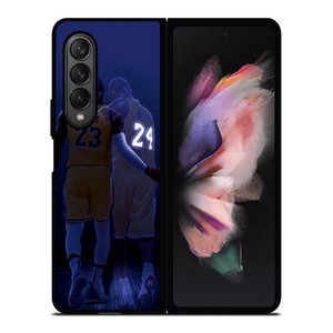 KOBE BRYANT LEBRON JAMES LA LAKERS Samsung Galaxy Z Fold 3 Case Cover