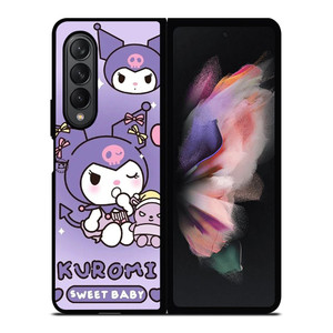 KUROMI SWEET BABY CAT Samsung Galaxy Z Fold 3 Case Cover