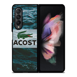 LACOSTE CROCODILE SEA LOGO Samsung Galaxy Z Fold 3 Case Cover