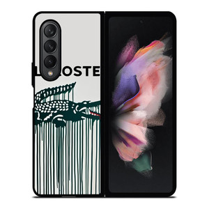 LACOSTE MELTED LOGO 2 Samsung Galaxy Z Fold 3 Case Cover