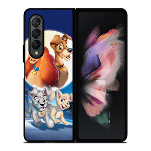 LADY AND THE TRAMP CARTOON DISNEY Samsung Galaxy Z Fold 3 Case Cover
