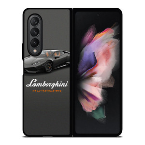 LAMBORGHINI HURACAN SUPER CAR Samsung Galaxy Z Fold 3 Case Cover