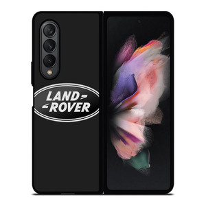 LAND ROVER BADGE BLACK Samsung Galaxy Z Fold 3 Case Cover