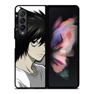 LAWLIET L DEATH NOTE ANIME Samsung Galaxy Z Fold 3 Case Cover