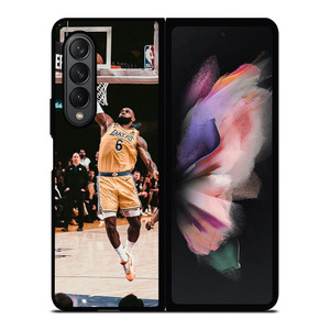 LEBRON JAMES 6 LA LAKERS DUNK Samsung Galaxy Z Fold 3 Case Cover