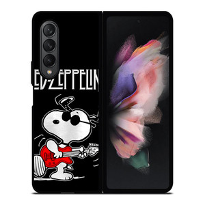 LED ZEPPELIN SNOOPY Samsung Galaxy Z Fold 3 Case Cover