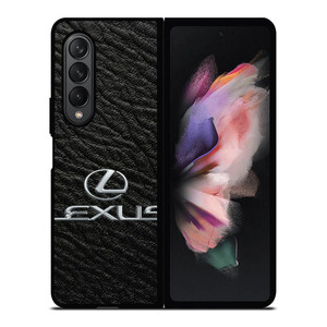 LEXUS LEATHER LOGO Samsung Galaxy Z Fold 3 Case Cover