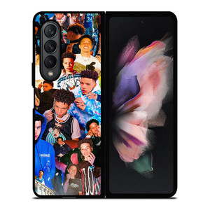 LIL MOSEY RAPPER COLLAGE Samsung Galaxy Z Fold 3 Case Cover
