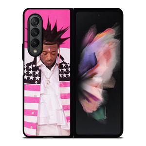 LIL UZI VERT RAPPER PINK TAPE 2 Samsung Galaxy Z Fold 3 Case Cover