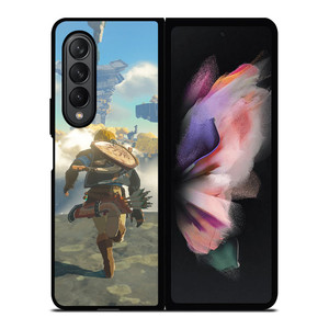 LINK LEGEND OF ZELDA TEARS OF THE KINGDOM GAMES Samsung Galaxy Z Fold 3 Case Cover