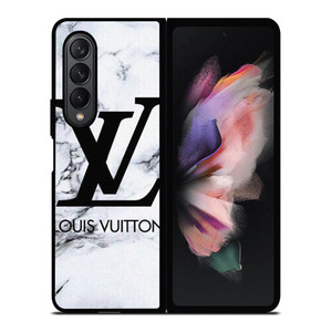 LOUIS VUITTON MARBLE LOGO Samsung Galaxy Z Fold 3 Case Cover