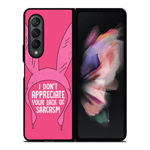 LOUISE BELCHER BOB'S BURGERS QUOTES Samsung Galaxy Z Fold 3 Case Cover