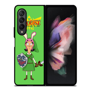 LOUISE BELCHER BOB'S BURGERS THE LEGEND OF ZELDA Samsung Galaxy Z Fold 3 Case Cover