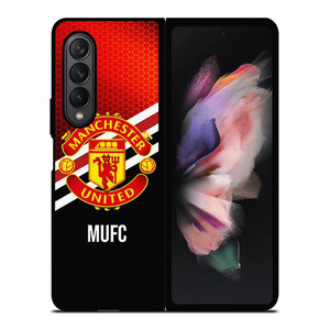 MANCHESTER UNITED MUFC EMBLEM Samsung Galaxy Z Fold 3 Case Cover