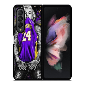 MARILYN MONROE LOS ANGELES LAKERS KOBE BRYANT Samsung Galaxy Z Fold 3 Case Cover