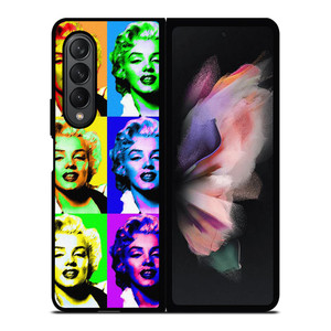 MARILYN MONROE POP ART COLLAGE Samsung Galaxy Z Fold 3 Case Cover