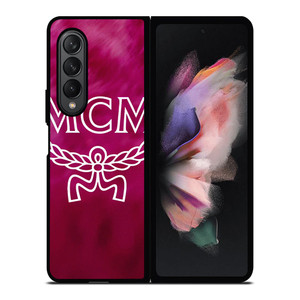 MCM WORLDWIDE PURPLE Samsung Galaxy Z Fold 3 Case Cover