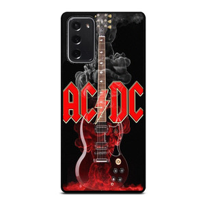 ACDC ROCK BAND GUITAR Samsung Galaxy Note 20 Case Cover ACDC ROCK BAND GUITAR Samsung Galaxy Note 20 Case Cover