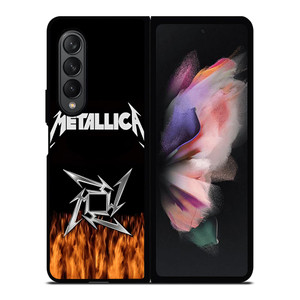 METALLICA METAL BAND FIRE Samsung Galaxy Z Fold 3 Case Cover