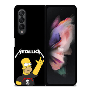 METALLICA THE SIMPSONS Samsung Galaxy Z Fold 3 Case Cover
