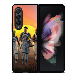 MILWAUKEE BUCKS NBA CHAMPIONS PLAYER Samsung Galaxy Z Fold 3 Case Cover