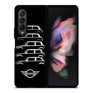 MINI COOPER EVOLUTION SILHOUETTE Samsung Galaxy Z Fold 3 Case Cover
