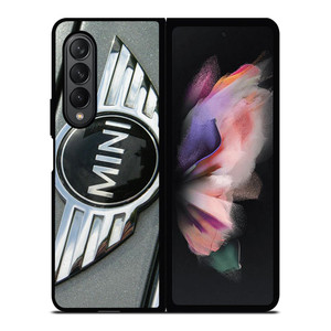 MINI COOPER METAL GRILL EMLBEM Samsung Galaxy Z Fold 3 Case Cover