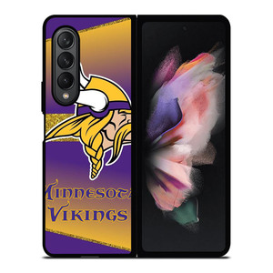 MINNESOTA VIKINGS GLITTER LOGO Samsung Galaxy Z Fold 3 Case Cover