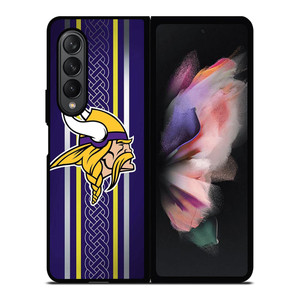 MINNESOTA VIKINGS SPIRAL LOGO Samsung Galaxy Z Fold 3 Case Cover