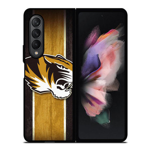 MIZZOU TIGERS WOOD LOGO Samsung Galaxy Z Fold 3 Case Cover
