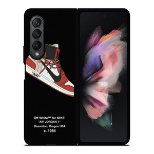 NIKE AIR JORDAN 1 OFF WHITE Samsung Galaxy Z Fold 3 Case Cover