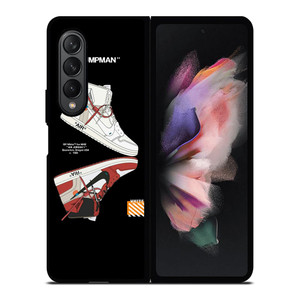 NIKE AIR JUMPMAN OFF WHITE SNEAKERS Samsung Galaxy Z Fold 3 Case Cover NIKE AIR JUMPMAN OFF WHITE SNEAKERS Samsung Galaxy Z Fold 3 Case Cover