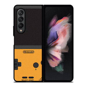NINTENDO GAME BOY YELLOW Samsung Galaxy Z Fold 3 Case Cover NINTENDO GAME BOY YELLOW Samsung Galaxy Z Fold 3 Case Cover