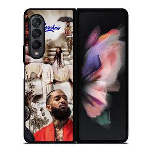 NIPSEY HUSSLE CRENSHAW RAPPER Samsung Galaxy Z Fold 3 Case Cover