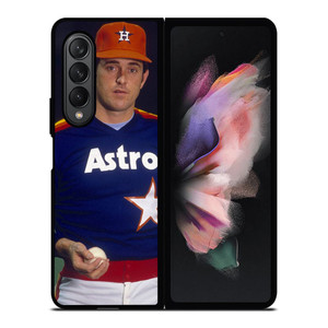 NOLAN RYAN HOUSTON ASTROS BASEBALL Samsung Galaxy Z Fold 3 Case Cover
