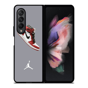 OFF WHITE X NIKE AIR JORDAN 1 Samsung Galaxy Z Fold 3 Case Cover